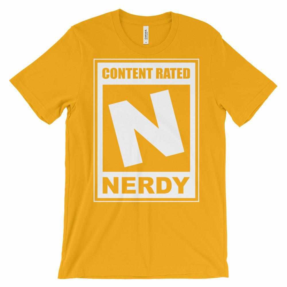 N is for Nerdy Unisex short sleeve t-shirt - Teeopia | T-shirt Utopia