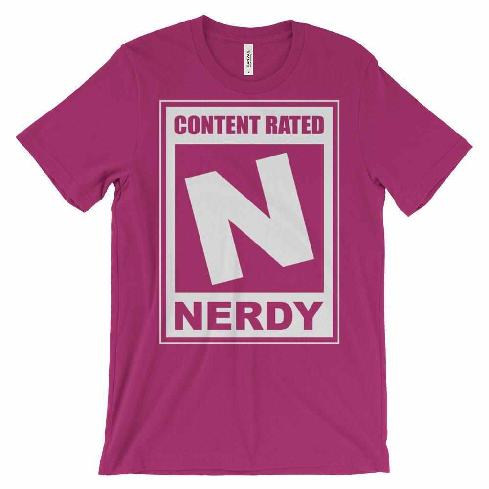 N is for Nerdy Unisex short sleeve t-shirt - Teeopia | T-shirt Utopia