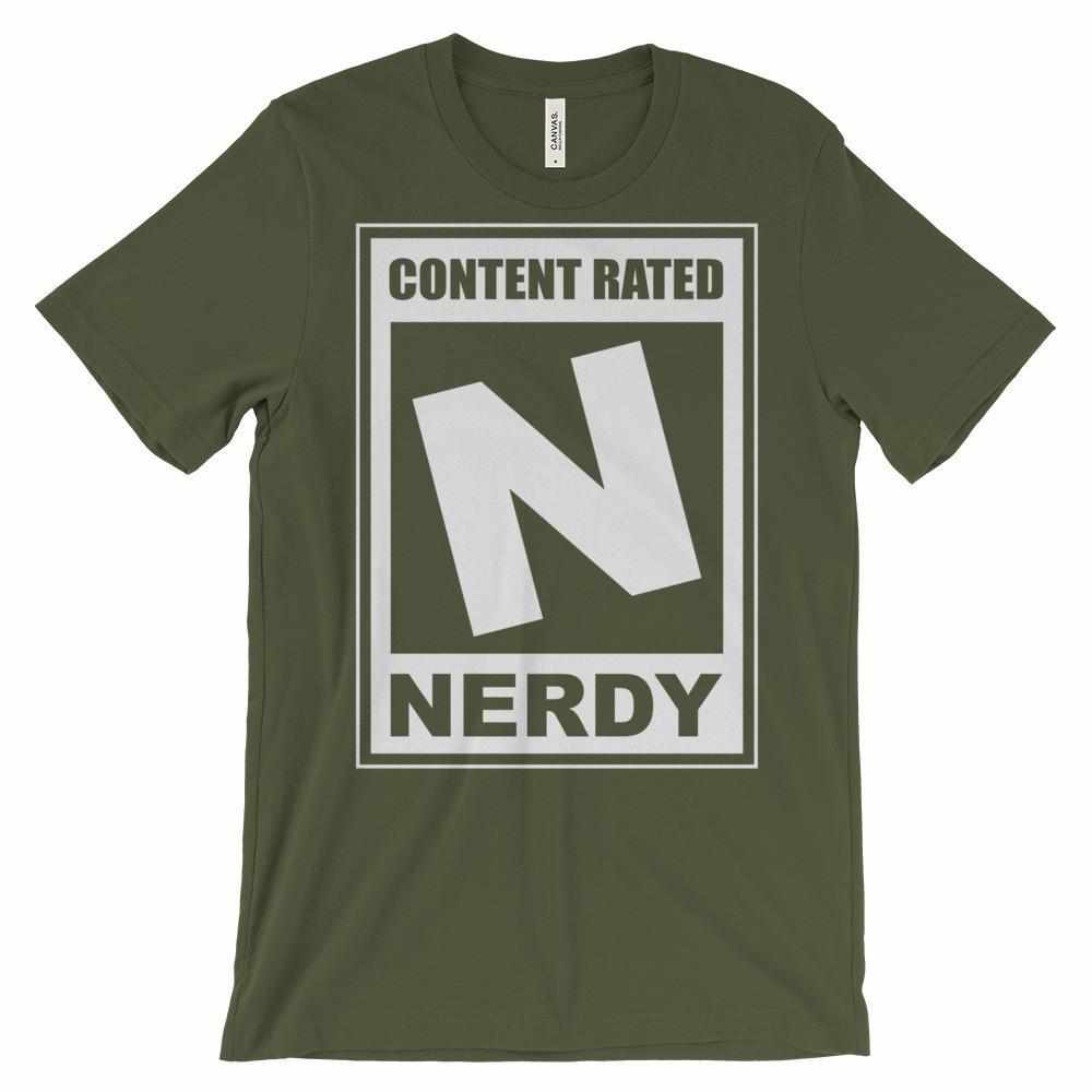 N is for Nerdy Unisex short sleeve t-shirt - Teeopia | T-shirt Utopia