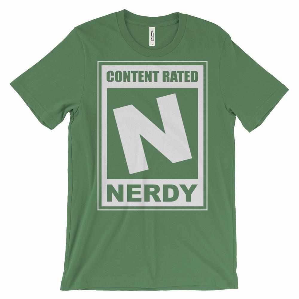 N is for Nerdy Unisex short sleeve t-shirt - Teeopia | T-shirt Utopia