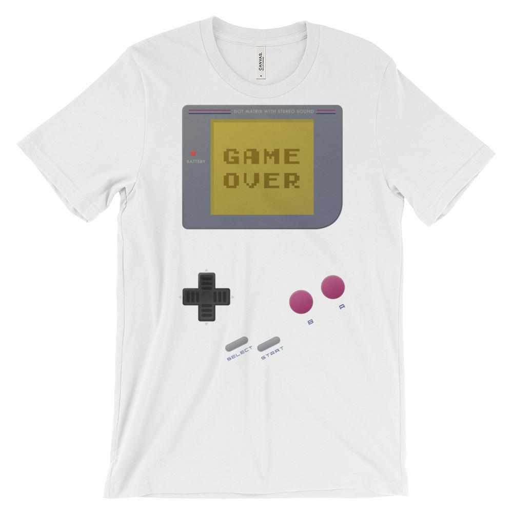 Game Over Unisex short sleeve t-shirt - Teeopia | T-shirt Utopia
