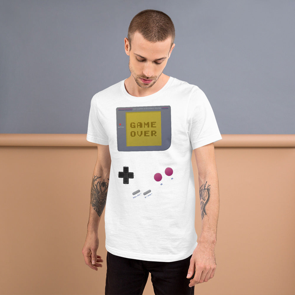 Game Over | Short-Sleeve Unisex T-Shirt - Teeopia | T-shirt Utopia