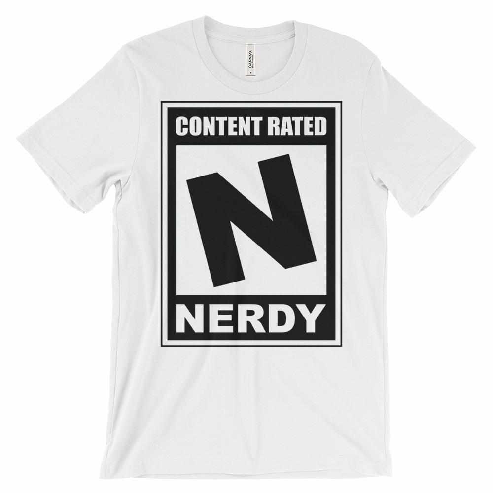 N is for Nerdy Unisex short sleeve t-shirt - Teeopia | T-shirt Utopia